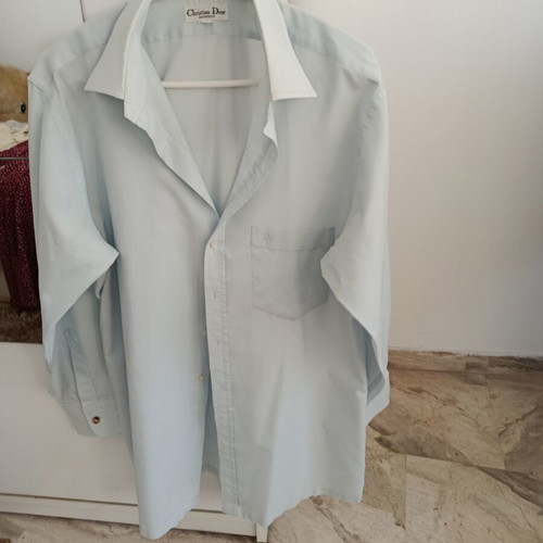 Christian Dior men's shirt used, light blue, size L