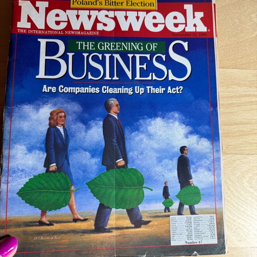 Newsweek magazines like new, pack of 26 issues 1990