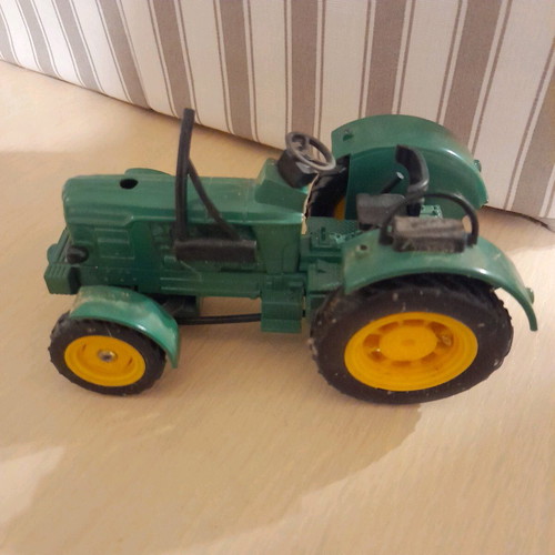 Tractor miniature used, vintage, old model, pack of 2