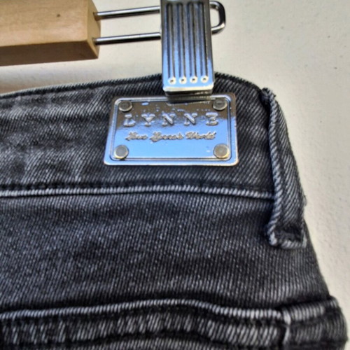 Lynne jeans like new, high waist, black and grey, size 28