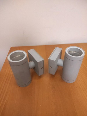 Επιτοίχια Εξωτερική Πλαφονιέρα up/down GU10 (2 τεμ)