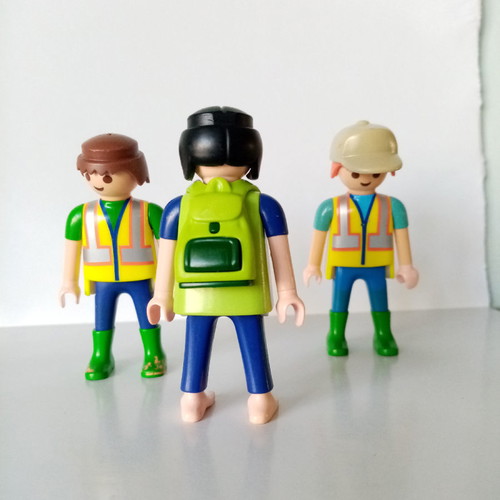 Playmobil figures set of 3
