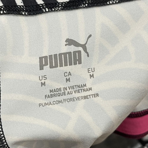 Puma leggings white and black size M