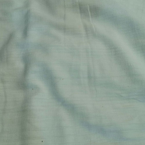 Woven bed sheet used, 1950 era