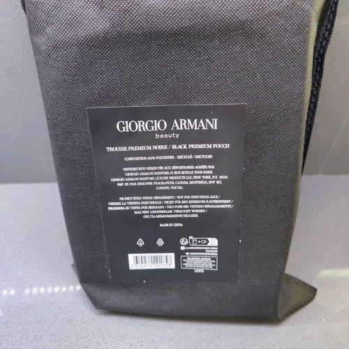 Giorgio Armani toiletry bag new, black