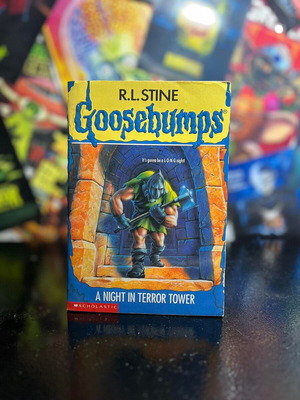 Goosebumps A Night in Terror Tower book used, English edition