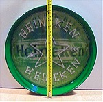  Heineken μπίρα διαφημιστικός μεταλλικός δίσκος σερβιρίσματος