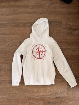 Stone Island Hoodie like new, unisex size S, white