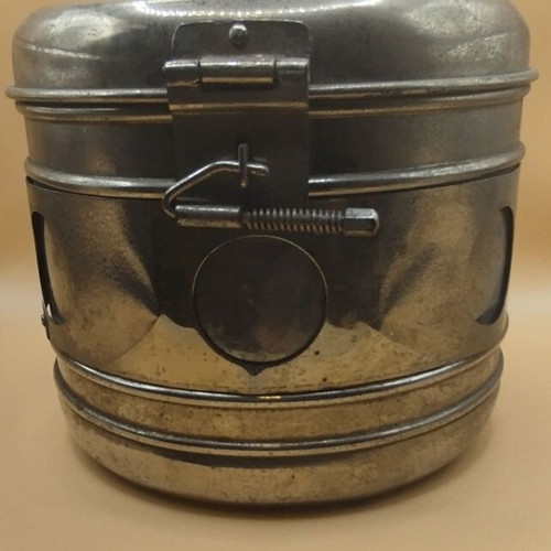 Vintage surgical instrument sterilizer used, metal