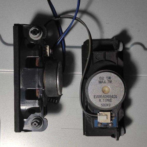 EAB64048401 / EAB64048402 speakers for LG TV used