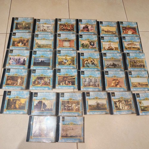 Mozart CD collection used, 32 CDs