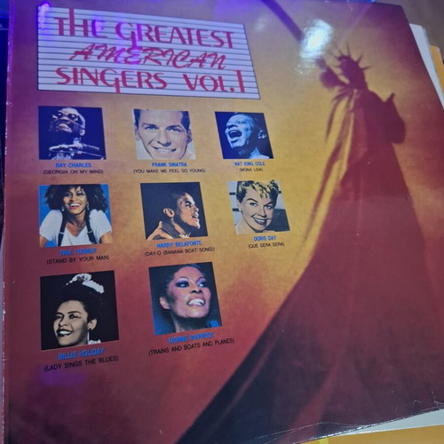 The Greatest American Singers Vol. I vinyl