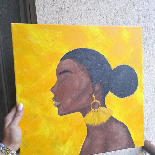 Oil painting Aura new, unique piece