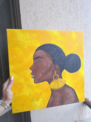 Oil painting Aura new, unique piece