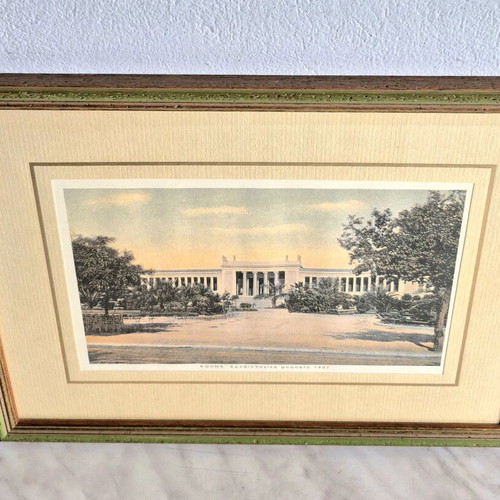 Collectible frame National Archaeological Museum Athens 1907 like new