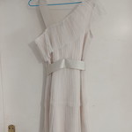 Mayoral glittery beige dress for girls, size 8 years