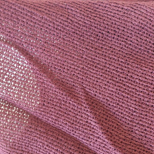 Blouse long-sleeve knitted thin like new, purple