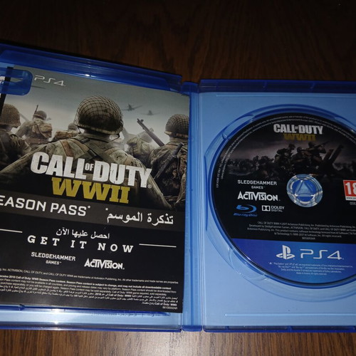 Call of Duty WWII PlayStation 4 game like new