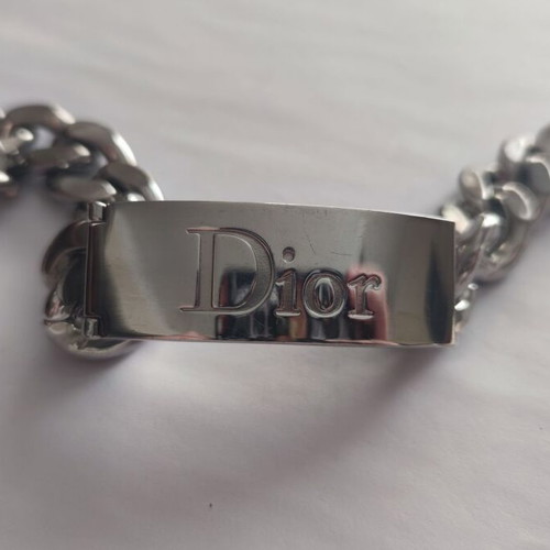 Dior Lip Gloss 001 Ultra Rare Bracelet like new, silver