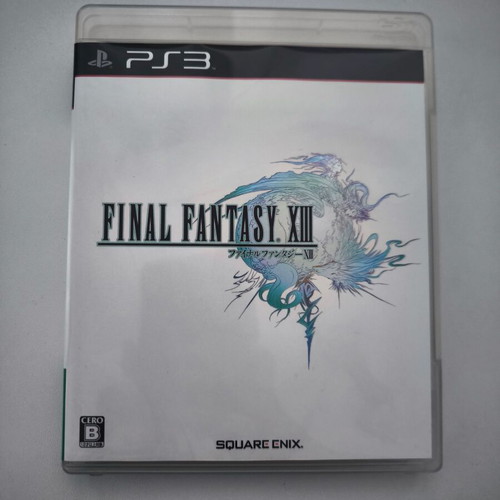 Final Fantasy XIII Japan PS3 game like new, NTSC-J region