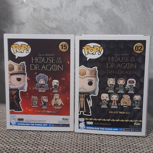 Funko Pop House of the Dragon Viserys Targaryen pack new
