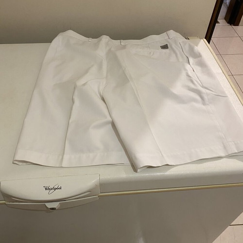 Lacoste white bermuda shorts size 46