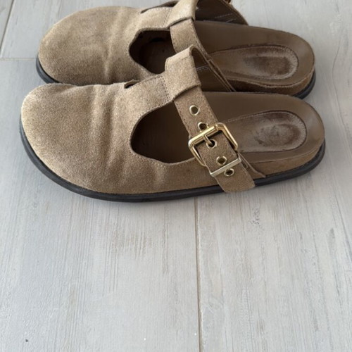 Zara leather shoes used, suede, size 39