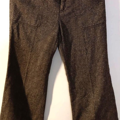 Wool pants Zara brown like new, size S 36 8