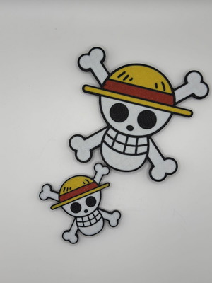 One Piece Magnet Large New with 3D Printing Luffy