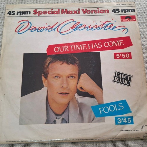 David Christie Our Time Has Come 12' μεταχειρισμένο, ηλεκτρονική