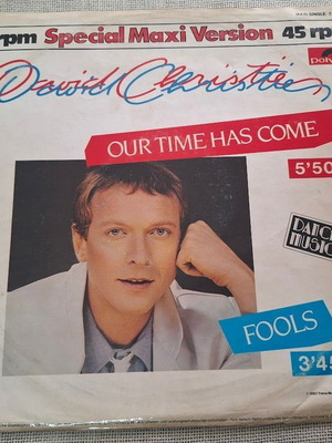 David Christie Our Time Has Come 12' μεταχειρισμένο, ηλεκτρονική