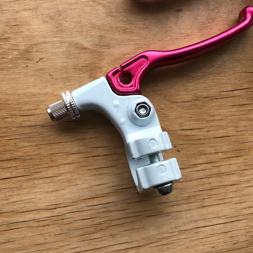 Brake levers for BMX bike pink metallic new