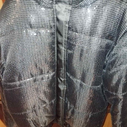 Energiers Black Sequin Jacket for Girls 14 Years Like New