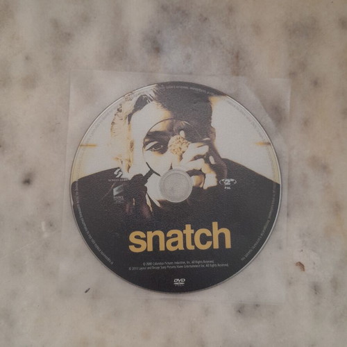 Snatch DVD used, action crime comedy with Brad Pitt and Jason Statham