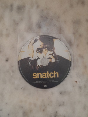 Snatch DVD μεταχειρισμένο, δράσης αστυνομική κωμωδία με Brad Pitt και Jason Statham