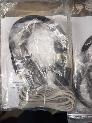 Computer cables new, 4 sets, total 12 cables