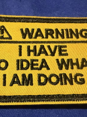 Velcro patch like new