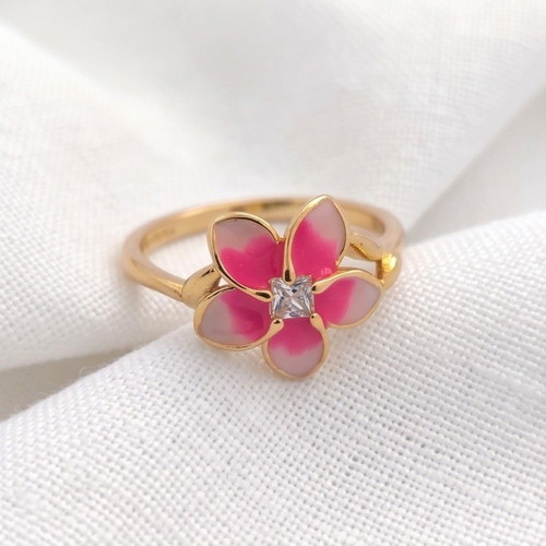 Pandora Disney Moana ring with flower, size 7/54, new
