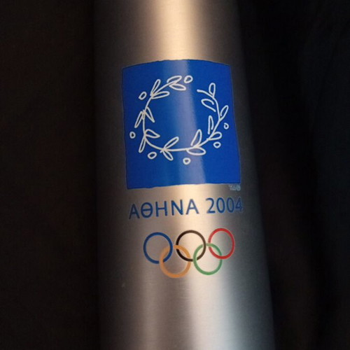 Olympic Torch Athens 2004 new, authentic collectible
