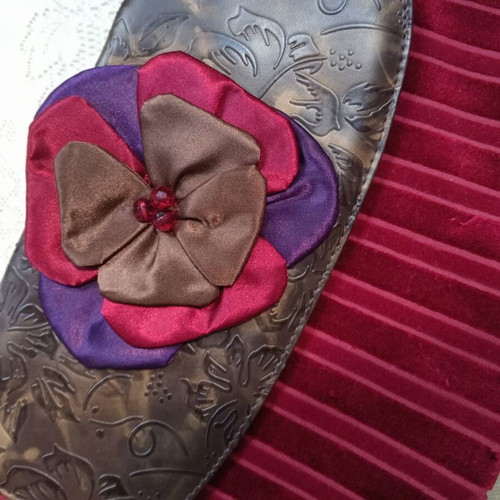 Marks & Spencer Per Una velvet handbag new, early 2000s