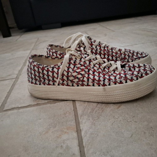 Tommy Hilfiger women's sneakers used, size 40, red multicolor