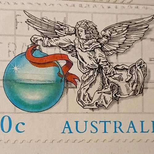 Australia stamps used, pack of 3 pieces