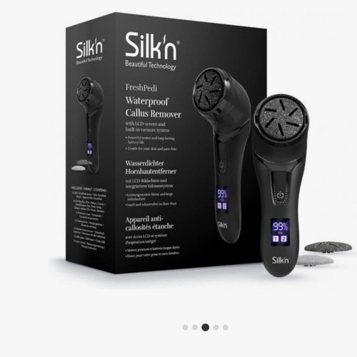 Silk'n digital foot file new for soft heels