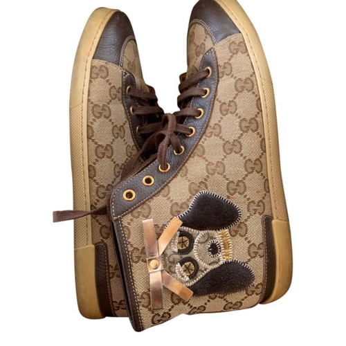 Gucci shoes used, size 41, brown boots