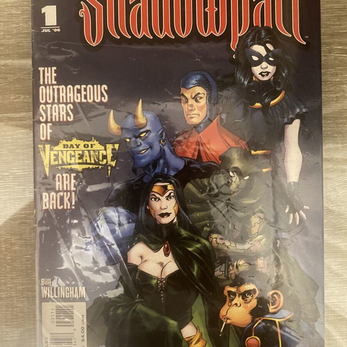 Shadowpact comics used, issues 1-5