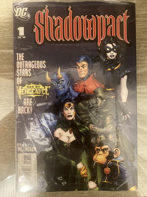 Shadowpact comics used, issues 1-5