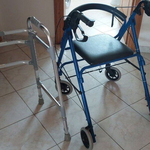 Pi and rollator mobility aids with seat like new