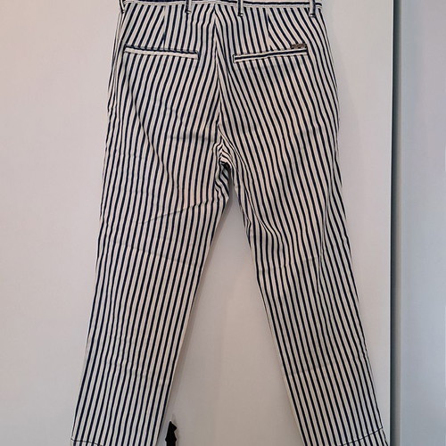 Edward Jeans Striped Pants (S)