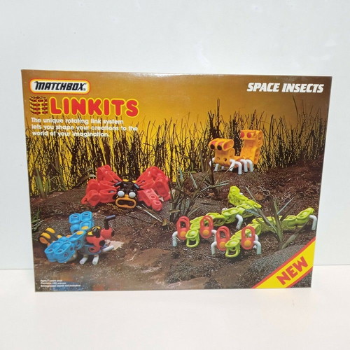 Matchbox Linkits Space Insects plastic construction kit new