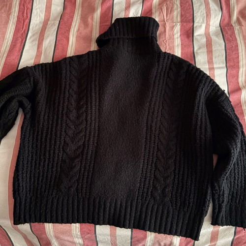 Knit jumper used, black, one size